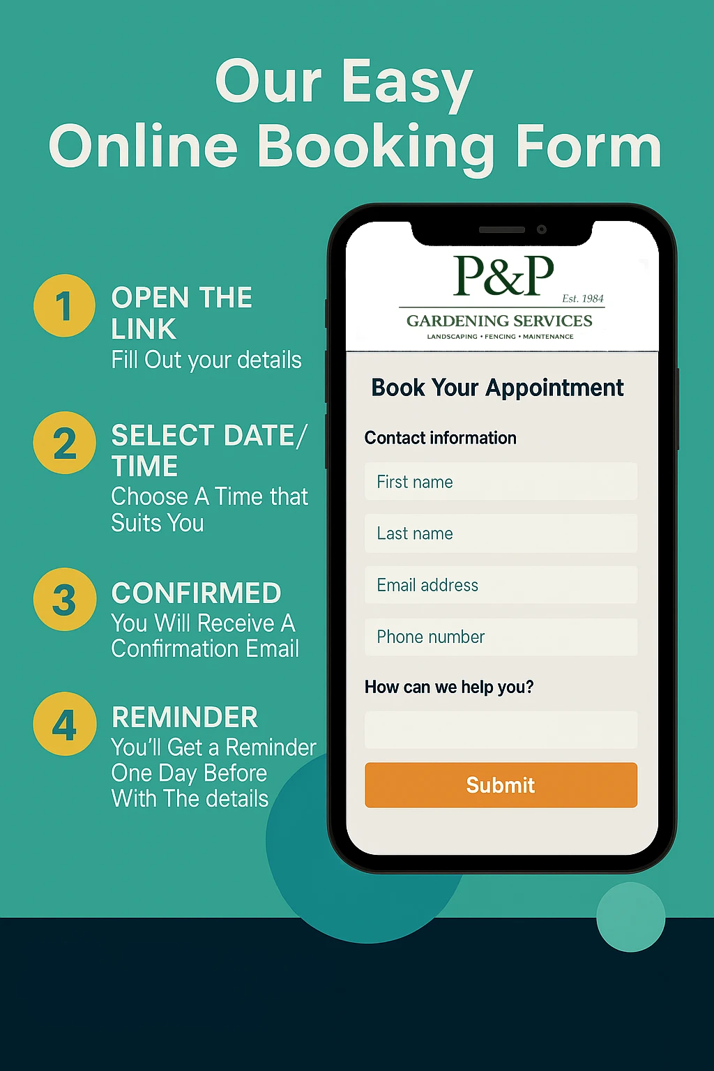 Garden planning and project support