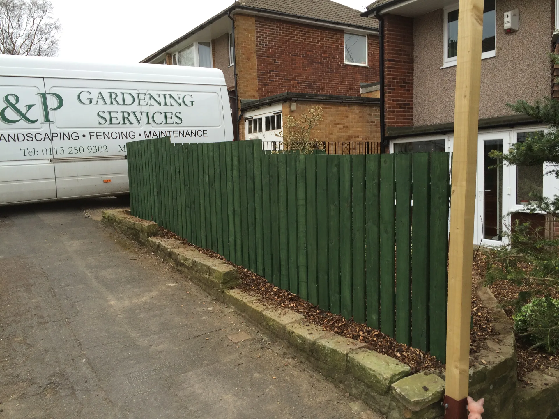 Fencing installation in Stockport (2)