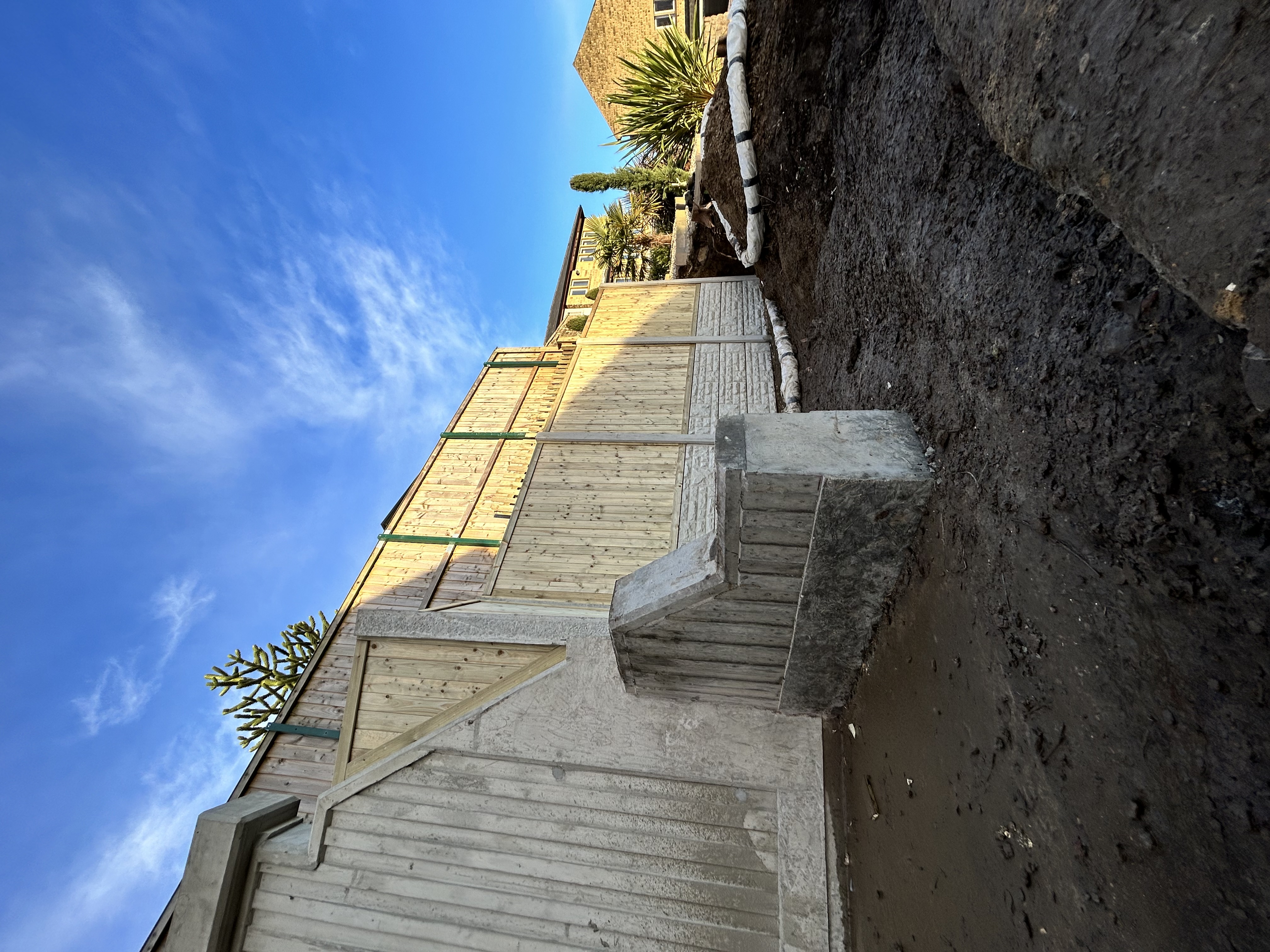 Completed fencing section