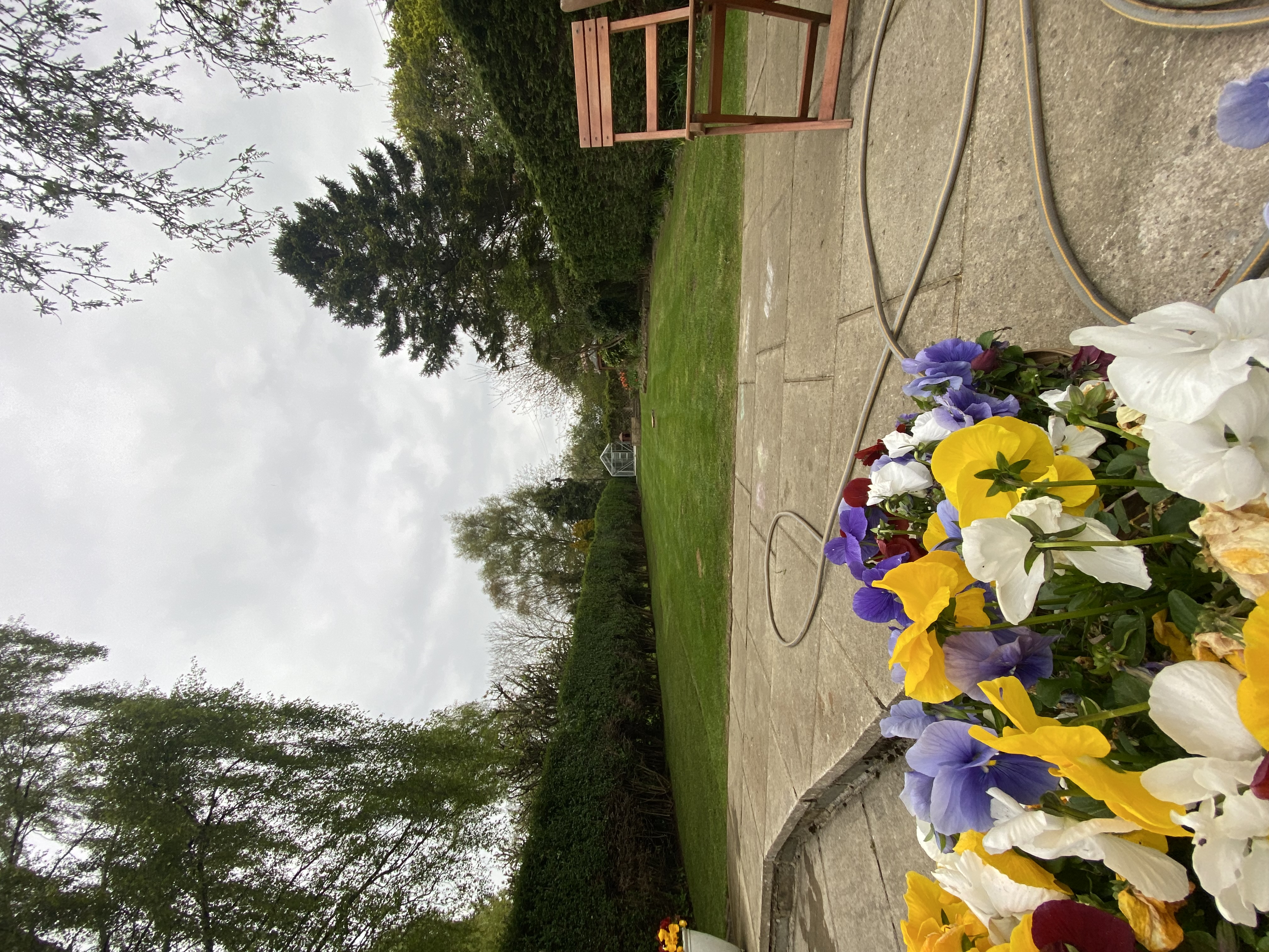 Garden project completion