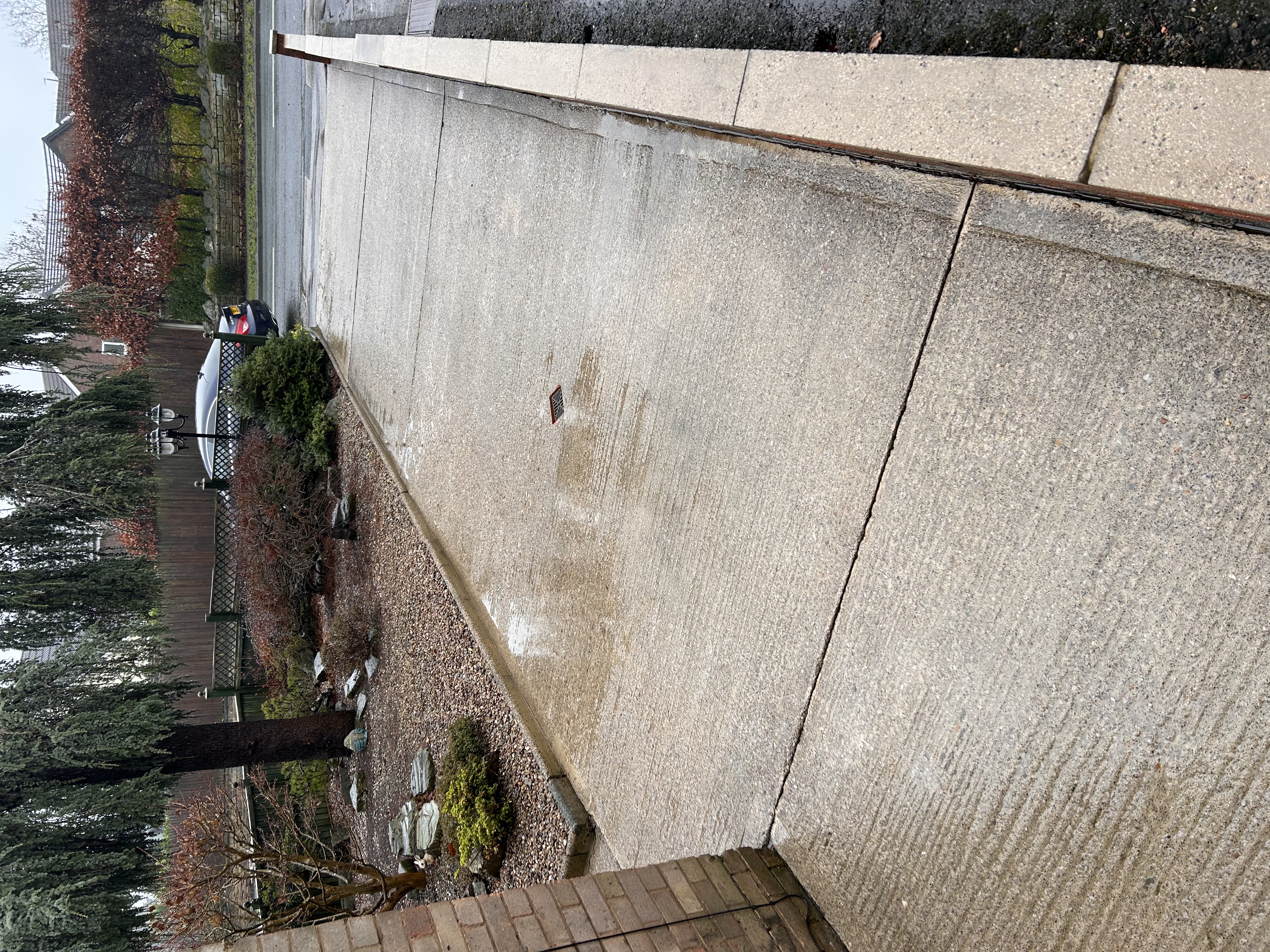 Pressure washing project in Stockport (2)