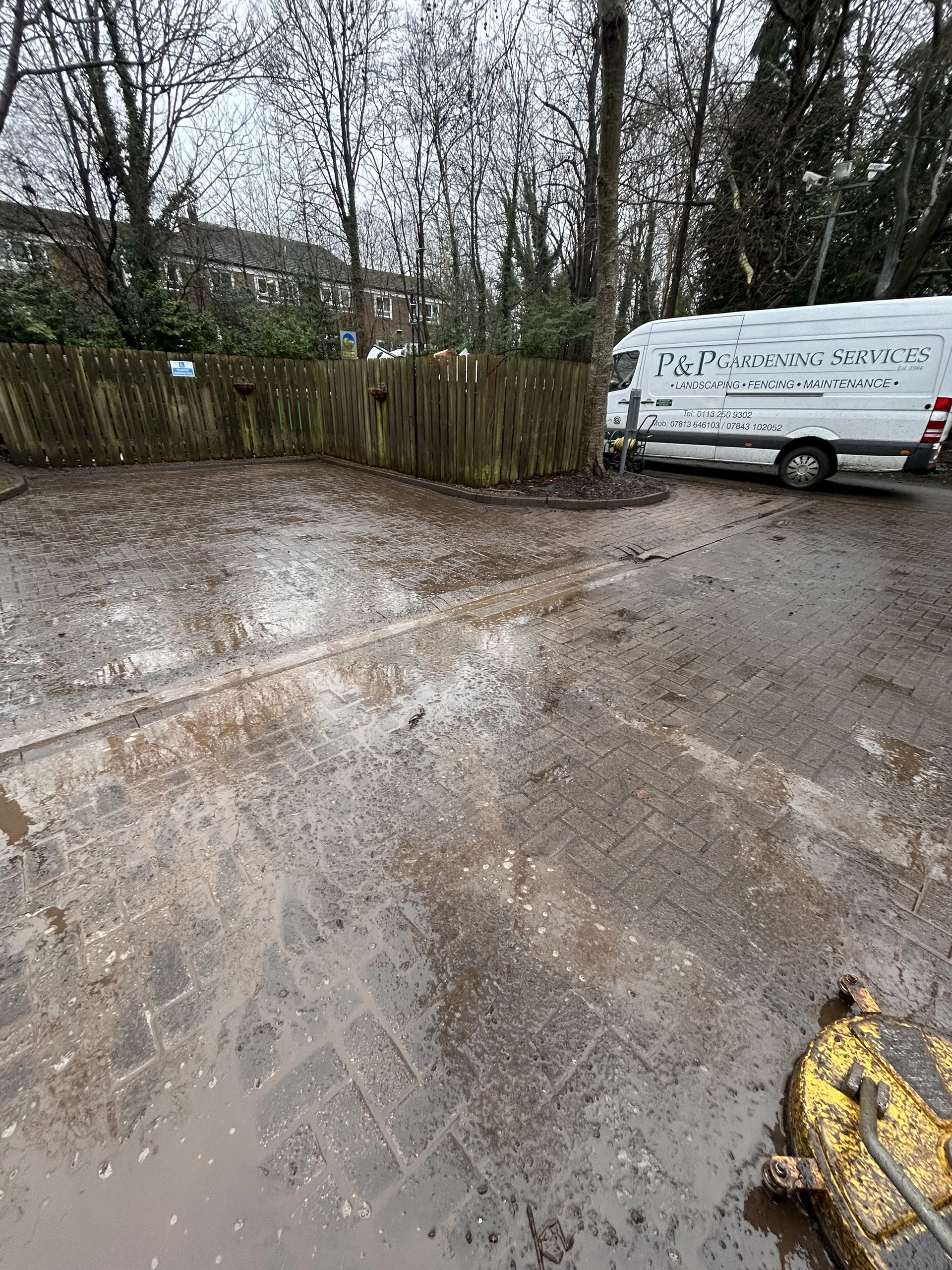 Pressure washing project in Stockport (3)