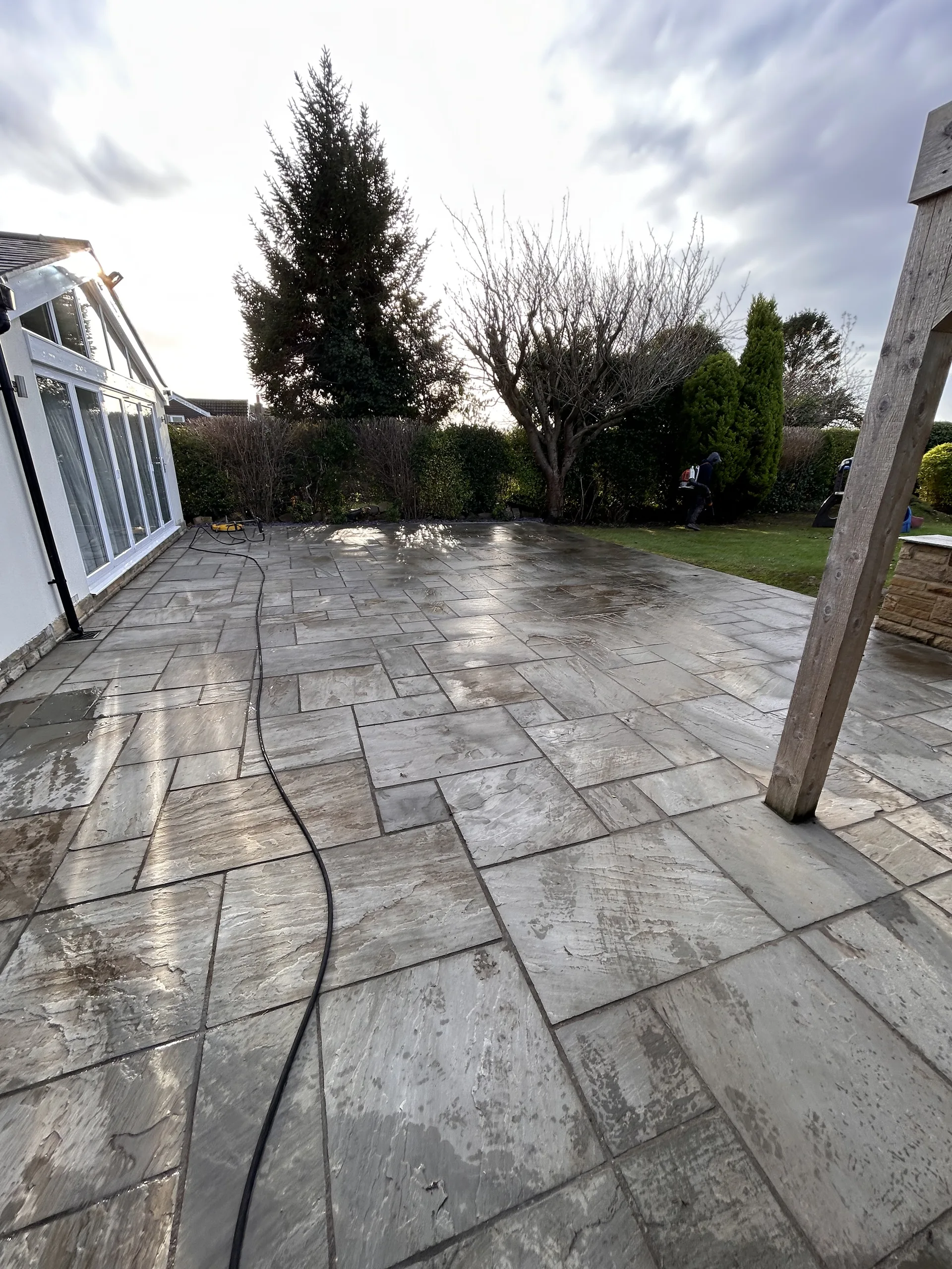 Pressure washing project in Stockport (5)